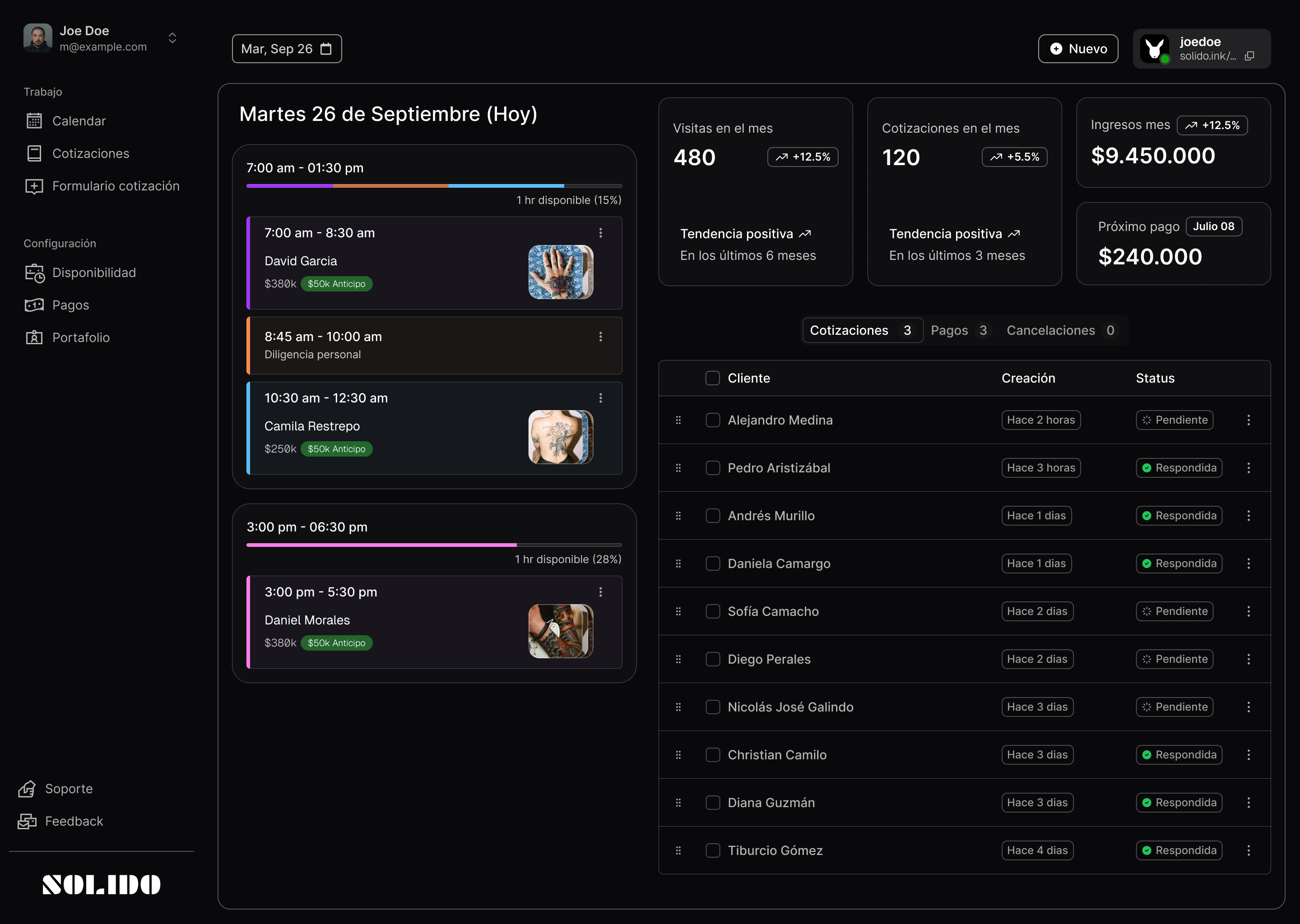 Vista previa de Solido